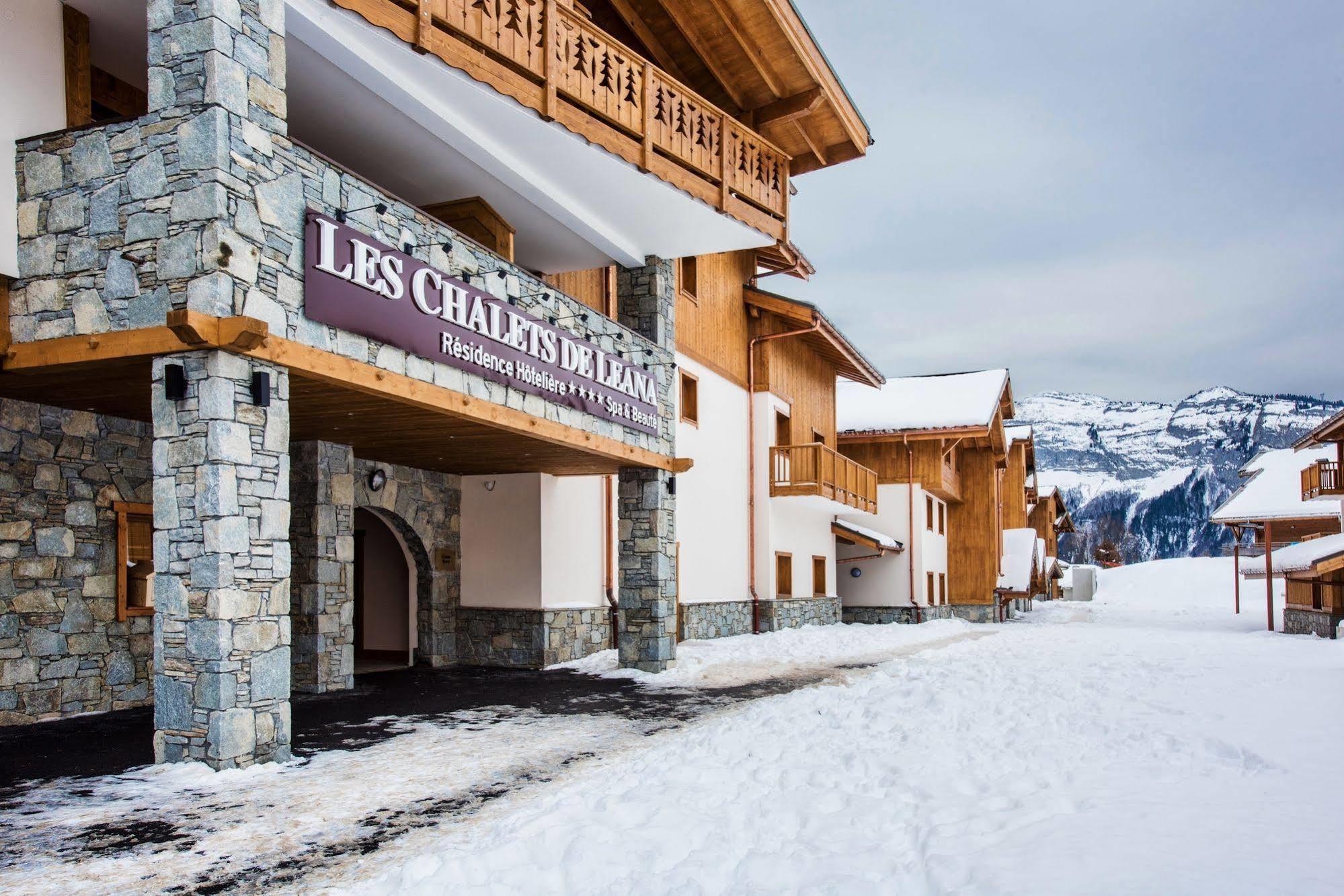 Cgh Residences And Spa Les Chalets De Leana Les Carroz d'Araches Zewnętrze zdjęcie