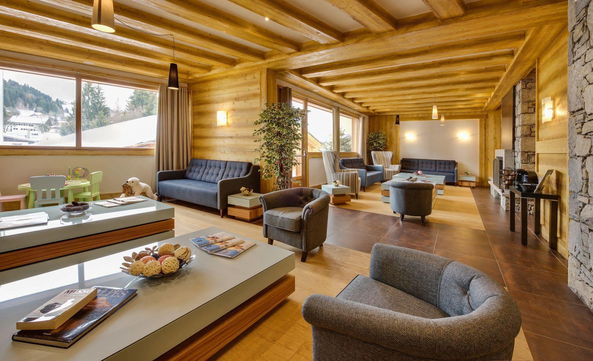 Cgh Residences And Spa Les Chalets De Leana Les Carroz d'Araches Zewnętrze zdjęcie
