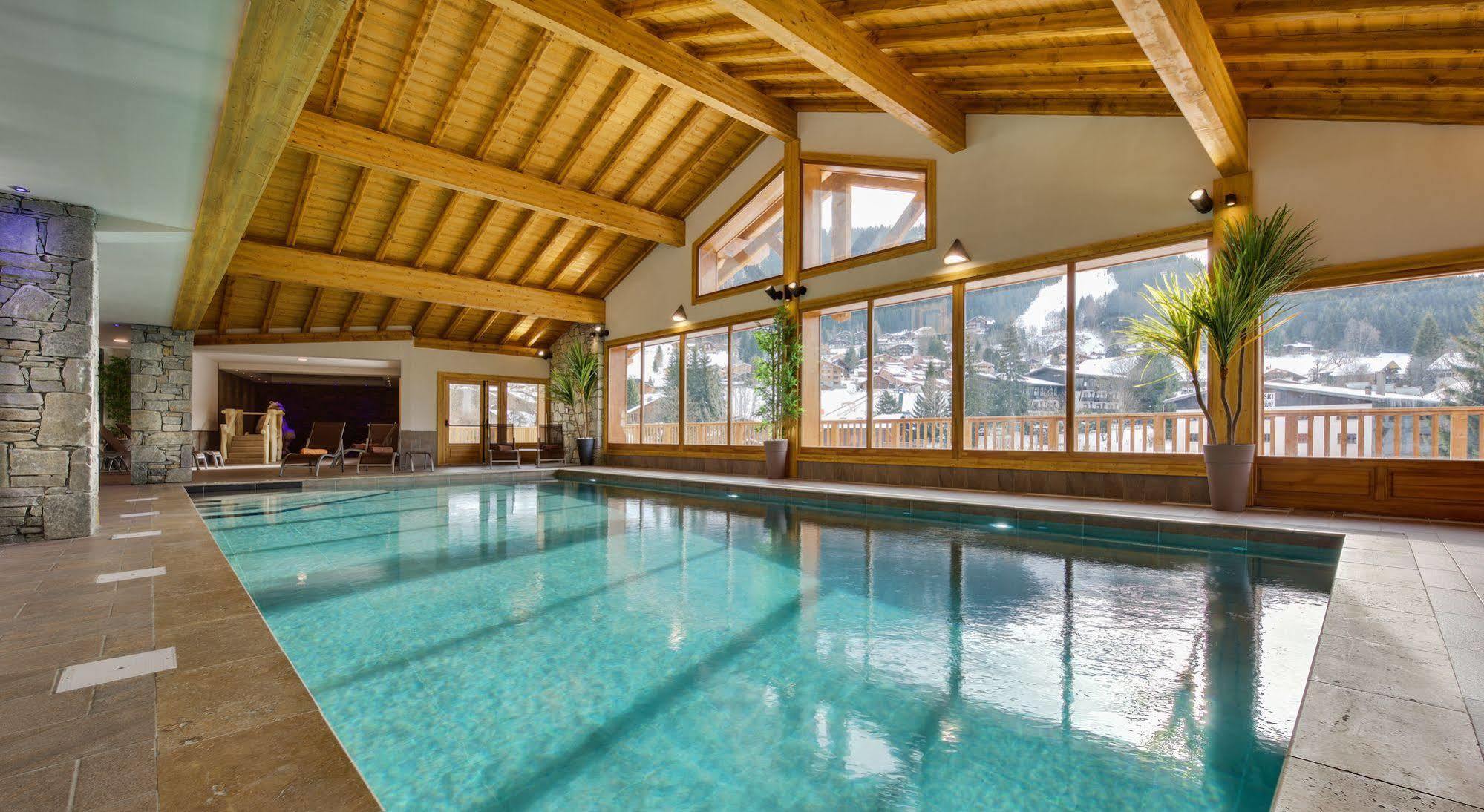 Cgh Residences And Spa Les Chalets De Leana Les Carroz d'Araches Zewnętrze zdjęcie